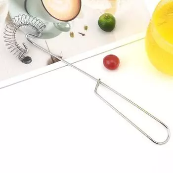 Пенообразователь для молока, ручные нескользящие инструменты для приготовления пищи, уникальный ручной стальной яичный венчик для