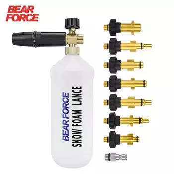 Пенообразователь для мыла высокого давления, копье для пены для пены, насадка для пены, генератор пены для Karcher Bosch Elitech Lavor Pennik, мойка под давлением
