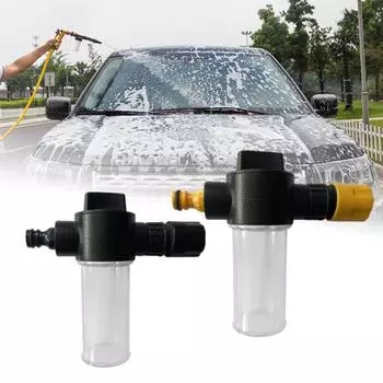 Пенообразователь под давлением, пена для быстрого распыления с регулируемой ручкой, бытовой многофункциональный пенообразователь для мытья автомобиля, товары для дома чёрный