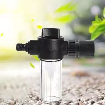 Пенообразователь под давлением Yousheng, пена для быстрого распыления с регулируемой ручкой, бытовой многофункциональный пенообразователь для мытья автомобиля, товары для дома чёрный