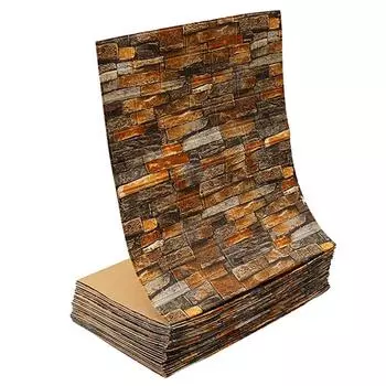 Пенопластовые 3D наклейки на стену, безопасный домашний декор, обои, сделай сам, кирпичная стена для гостиной, детская спальня, декоративная наклейка 70CMX1M