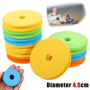 Пенопластовые катушки для лески, катушки для лески, органайзер для проводов, доска для намотки лески для хранения рыболовных снастей и лески