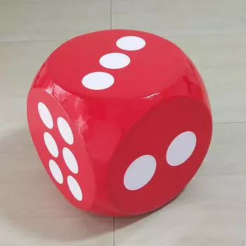 Пенопластовые кубики, большие квадратные блоки, большие кубики размером 5,9 дюйма, сувениры и принадлежности для вечеринок красный