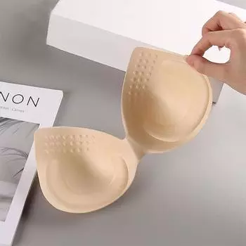 Пенопластовые треугольные губчатые подушечки для купальника, вставки для женской одежды, аксессуары 14*13.5cm