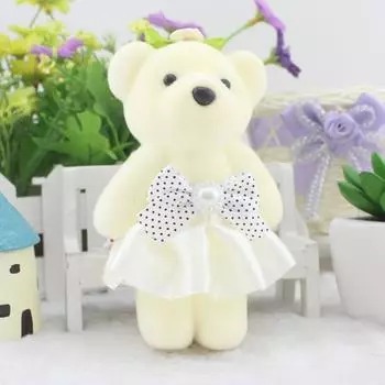 Пенопластовый медведь, плюшевый медведь, пенопластовые игрушки, стая, мультяшный букет, кукла, подарок на день рождения для девочки разноцветный