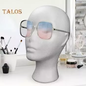 Пенопластовый парик, высокий женский манекен, шиньоны, держатель для дисплея, шляпы, солнцезащитные очки, подставка для наушников, головной убор, косметика, модель, опора для головы Women