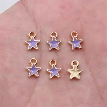 Пентаграмма, эмалированные подвески, материалы для изготовления ювелирных изделий