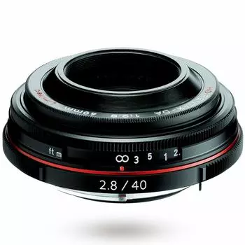 PENTAX HD Limited Black Standard Single Focus Lens легкий и тонкий блинчатый алюминиевый корпус с ограниченной производительностью HD и легкий SLR серии K чёрный