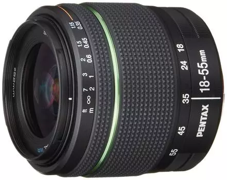 PENTAX Standard Zoom Lens Splashproof Structure WR K Mount Size 21880 DA18-55mmF3.5-5.6AL APS-C