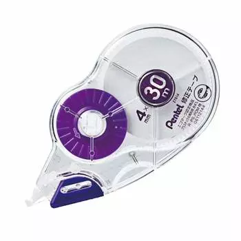 Pentel 30m correction tape XZT514-W purple