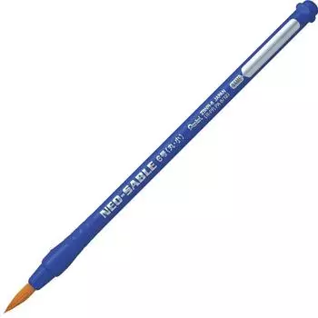 Pentel Art Brush Efude Neo Sable Round Brush 6 Pack of 5 XZBNR-6 No.