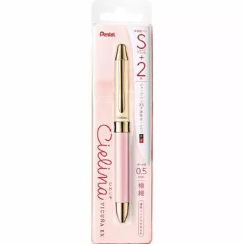 Pentel Ballpoint Pen Sierra XBXW1555CP Pink Multi-Functional розовый