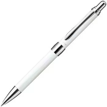 Pentel ballpoint pen Vicuna EX2 BX2007W white barrel oil-based белый