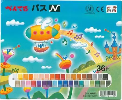 Pentel Crayon Pass N 36 colors PHNR-36