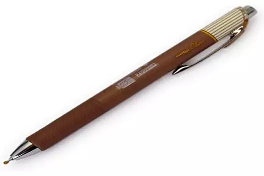 Pentel Energel Klena Needle Tip Body Ink/коричневый 0,5 мм (Очень хорошо) BLN75L-E Размер 16x11x147 мм/13 г