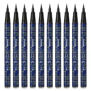 Pentel Fude Pen Pentel Fude Hajime Kasumi Pattern Light Ink, 10 шт. XGFD40CA-N