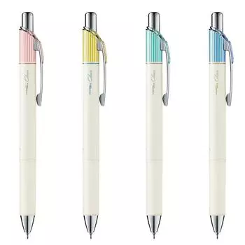 Pentel gel ink ballpoint pen Energel Klena 4 pieces 0.4mm