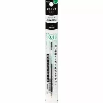 Pentel Gel Ink Refill Slitches Refill 0.4mm Black Ink XBGRN4A