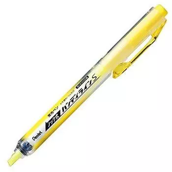 Pentel Highlighter Knock Type Handy Line S Желтый XSXNS15-G [3 шт]