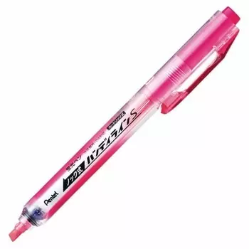 Pentel Highlighter Retractable Handy Line S Pink XSXNS15-P [Bulk Purchase Set of 10]