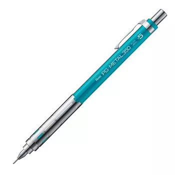 Pentel mechanical pencil Bright Blue 5 pieces PG-METAL350 PG-METAL 0.5mm XPG315-S
