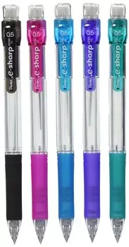 Pentel Mechanical Pencil Dot E XAZ125-5 5-Pack