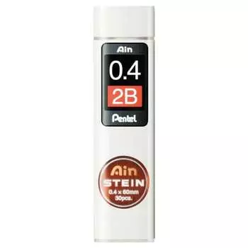 Pentel mechanical pencil refill Ein Stein 0.4 2B C274-2B 10 pieces