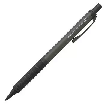 Pentel механический карандаш Orens Metal Grip 10th Anniversary Limited матовый черный 0,2 мм XPP1502G2-ANA чёрный