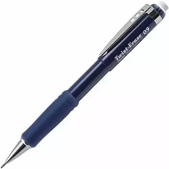 Pentel механический карандаш с поворотным ластиком, синий, 1 упаковка, 0,9 мм (PENQE519C)