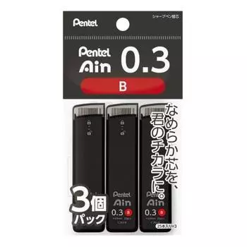 Pentel Sharp Grid Pentel Ein 0.3mm B 3 шт. XC283B-3P