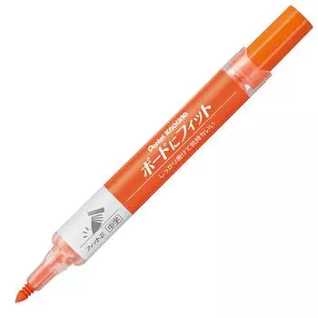 Pentel Whiteboard Marker Fits the Board Fit Core Medium Point Orange 10 Pieces EMWL5SBF-F оранжевый