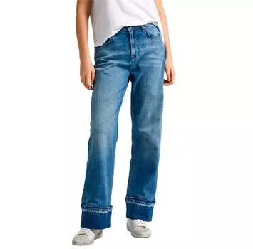 Pepe джинсы Loose St Turn Up Fit high waist джинсы 26/30