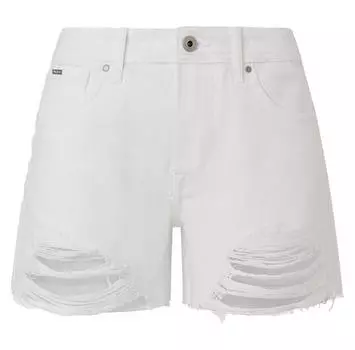 Pepe джинсы Relaxed Mw Fit denim шорты 24