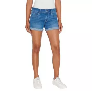 Pepe джинсы Relaxed Mw Fit denim шорты 26