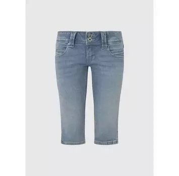 Pepe джинсы Slim Crop Lw Fit denim шорты refurbished 26