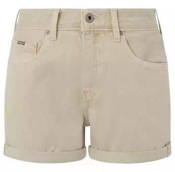 Pepe джинсы Straight Fit High waist denim шорты 27