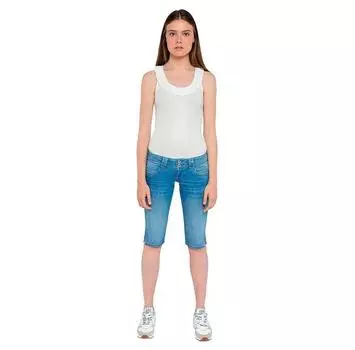Pepe джинсы Venus Crop denim шорты refurbished 34