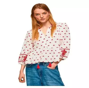 Pepe Jeans Bianca рубашка с длинным рукавом XL