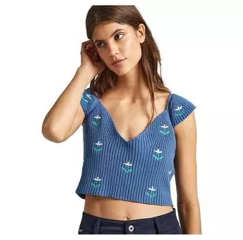 Pepe Jeans Greer Short блузка с рукавами S