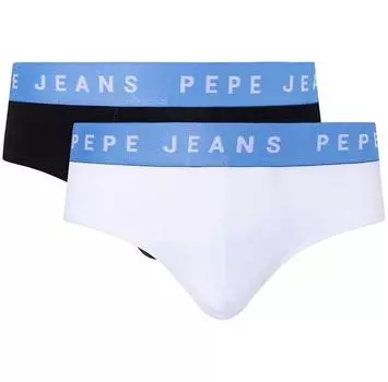 Pepe Jeans Pmu10962 Logo трусы 2 шт. S