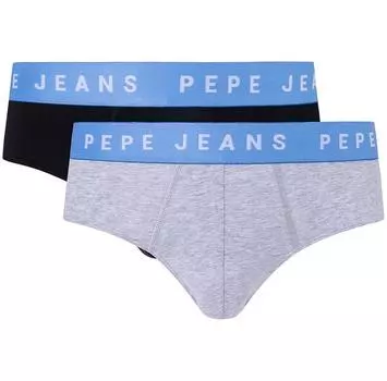 Pepe Jeans Pmu10962 Logo трусы 2 шт. S