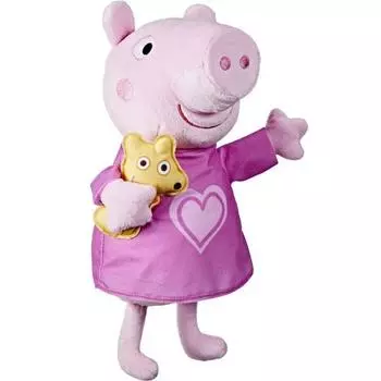 Peppa Pig Hasbro Lullaby Кукла Пеппа, 28 см, разные цвета, Популярные игрушки для корейских детей