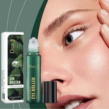 Peppermint Eye Serum, A Roll-on Eye Treatment That Nourishes, Softens and Exudes Freshness and Hydration. Suitable for All Skin Types.
