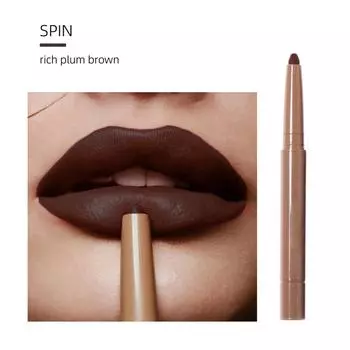 Peptide Lip Liner Pen Is Smooth And Wrinkle-free. Nude Lipstick , Double-ended Lipstick , Dries Quickly One Size
