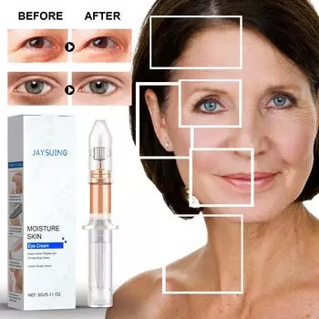 Пептидный крем для глаз Snakevenom Крем для глаз Snakevenom от мешков под глазами/темных кругов, уменьшает тонкие линии, восстанавливает крем для глаз, укрепляет и разглаживает морщины, 3 мл One size белый