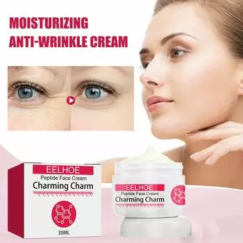 Пептидный крем для лица против морщин, дневной крем, увлажняющая сыворотка для старения, укрепляющий крем для лица