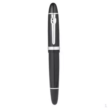 ПЕРЬЕВАЯ РУЧКА черного цвета со средним пером JINHAO 159