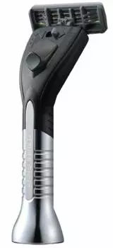 Перьевая профессиональная бритва Butler с 3 запасными лезвиями F-System PF-BT чёрный