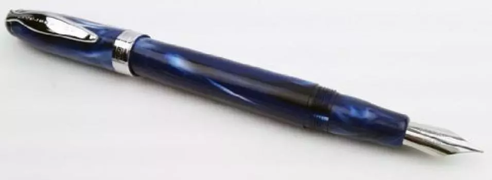 Перьевая ручка Ahab Flex Nib Luxury Brands Lapis Blue и Fine Nib от Luxury Brands Noodler s Medieval, Black, (15027) [элемент] синий