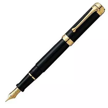 Перьевая ручка Aurora M Medium Point Tarentum Black Оригинальный импортный продукт D12-NM Двойного назначения